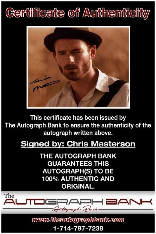 Chris Masterson — Chris Masterson authentic signed celebrity 8x10 photo W/Cert Autographed C6, изображение 2