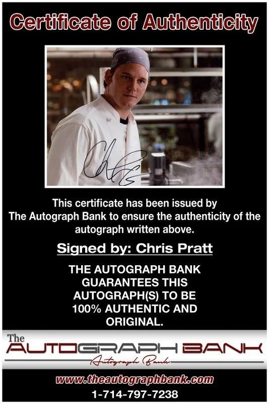 Chris Pratt — Chris Pratt authentic signed celebrity 8x10 photo W/Cert Autographed C2, image 2