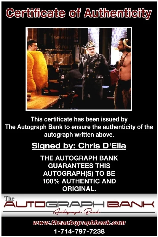 Chris D'Elia — Chris D'Elia authentic signed celebrity 8x10 photo W/Cert Autographed 51816f1, изображение 2