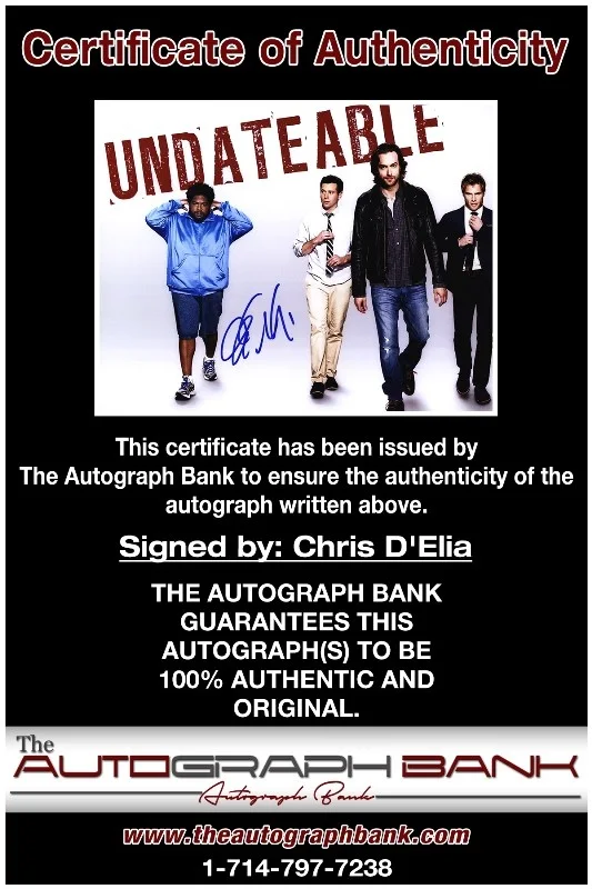 Chris D'Elia — Chris D'Elia authentic signed celebrity 8x10 photo W/Cert Autographed 51816h1, изображение 2