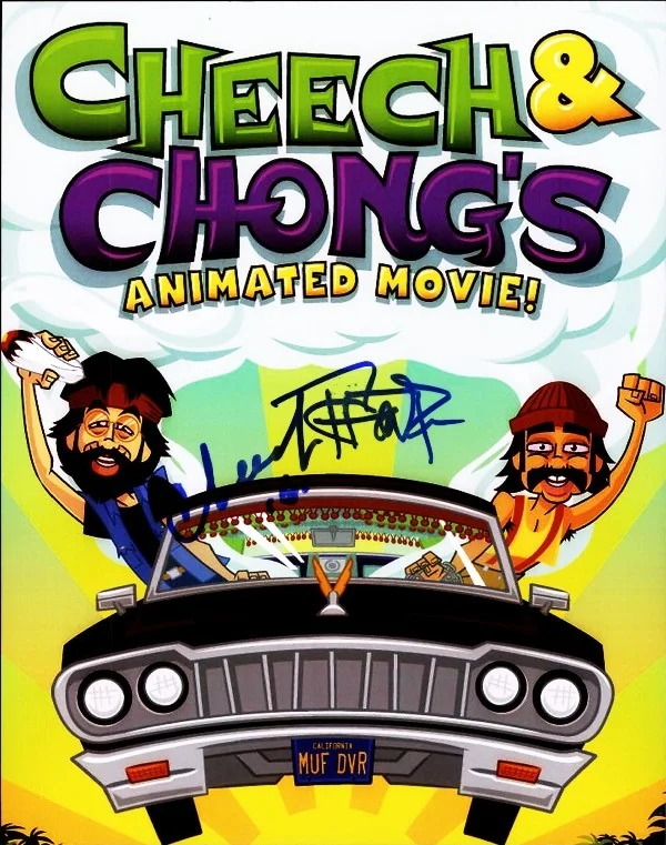 Cheech & Chong — Cheech & Chong authentic signed celebrity 8x10 photo W/Cert Autographed 42216c1