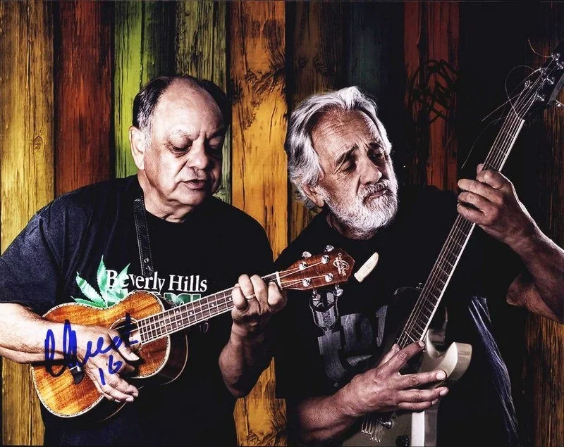 Cheech & Chong — Cheech & Chong authentic signed celebrity 8x10 photo W/Cert Autographed D11