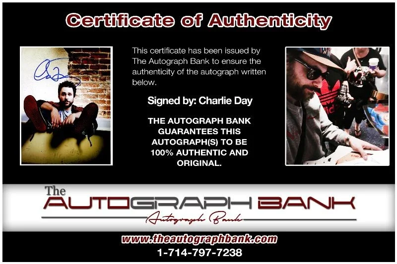 Charlie Day — Charlie Day authentic signed celebrity 8x10 photo W/Cert Autographed 26d, image 2