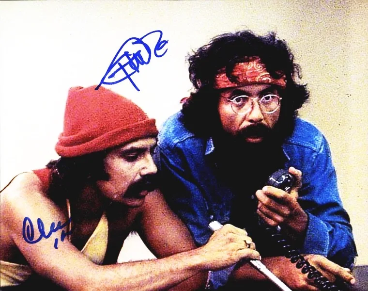 Cheech & Chong — Cheech & Chong authentic signed celebrity 8x10 photo W/Cert Autographed 51816d1