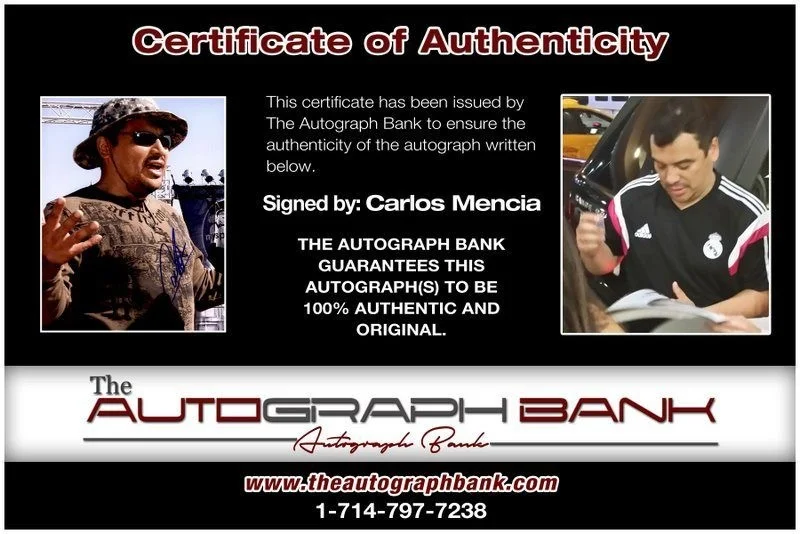 Carlos Mencia — Carlos Mencia authentic signed celebrity 8x10 photo W/Cert Autographed C2, изображение 2