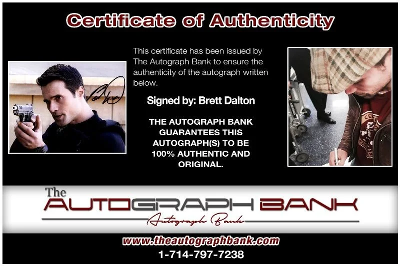 Brett Dalton — Brett Dalton authentic signed celebrity 8x10 photo W/Cert Autographed 41116c, изображение 2
