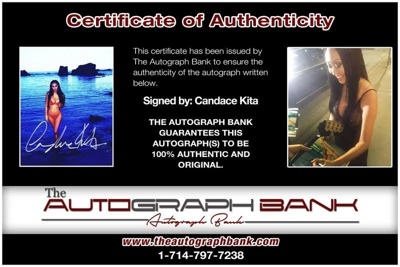 Candace Kita — Candace Kita authentic signed celebrity 8x10 photo W/Cert Autographed D8, изображение 2