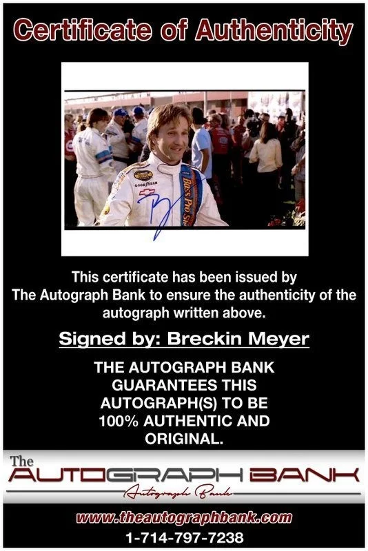 Breckin Meyer — Breckin Meyer authentic signed celebrity 8x10 photo W/Cert Autographed C17, изображение 2