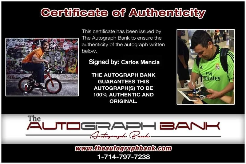 Carlos Mencia — Carlos Mencia signed celebrity 8x10 photo W/Certificate (C19), изображение 2