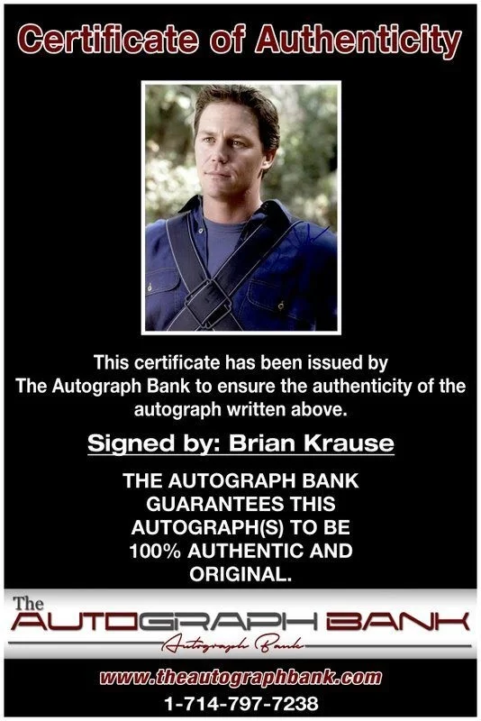 Brian Krause — Brian Krause authentic signed celebrity 8x10 photo W/Cert Autographed C8, image 2
