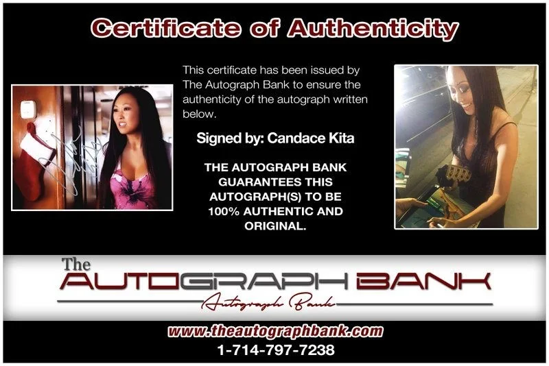 Candace Kita — Candace Kita authentic signed celebrity 8x10 photo W/Cert Autographed D17, изображение 2
