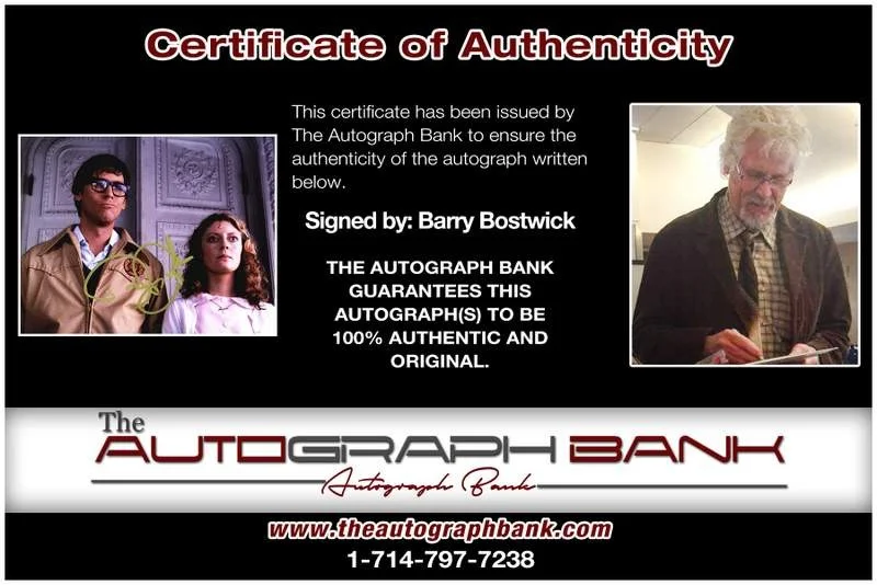 Barry Bostwick — Barry Bostwick authentic signed celebrity 8x10 W/Certificate Autographed (A0001), изображение 2