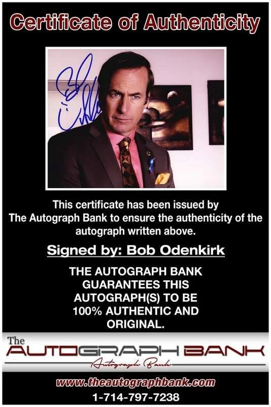 Bob Odenkirk — Bob Odenkirk authentic signed celebrity 8x10 photo W/Cert Autographed B0010, image 2