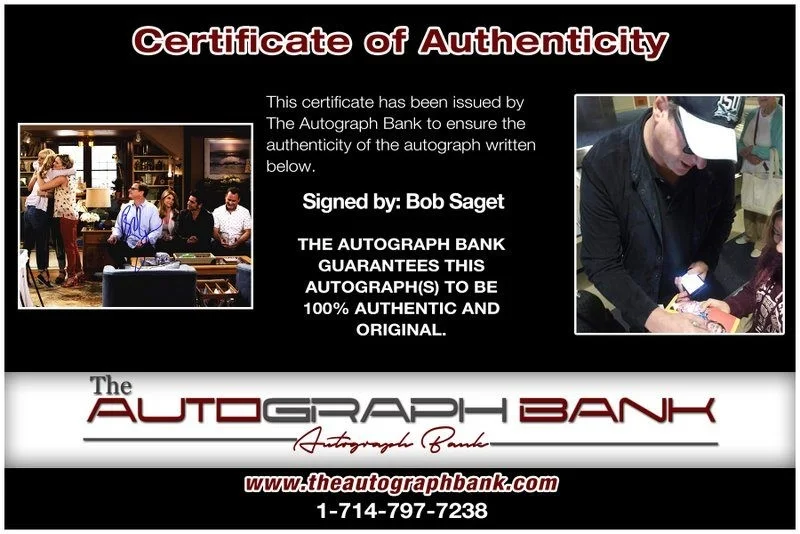 Bob Saget — Bob Saget authentic signed celebrity 8x10 photo W/Cert Autographed D18, изображение 2