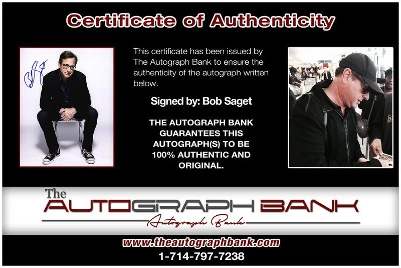 Bob Saget — Bob Saget authentic signed celebrity 8x10 photo W/Cert Autographed D11, image 2