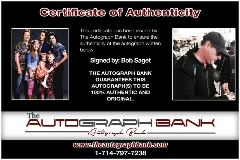 Bob Saget — Bob Saget authentic signed celebrity 8x10 photo W/Certificate Autographed (D3), image 2