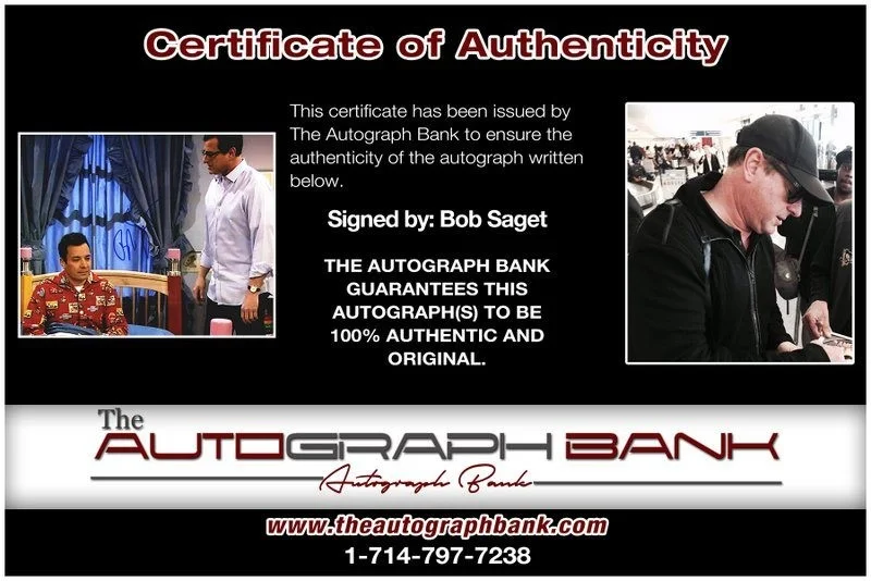 Bob Saget — Bob Saget authentic signed celebrity 8x10 photo W/Cert Autographed D13, image 2
