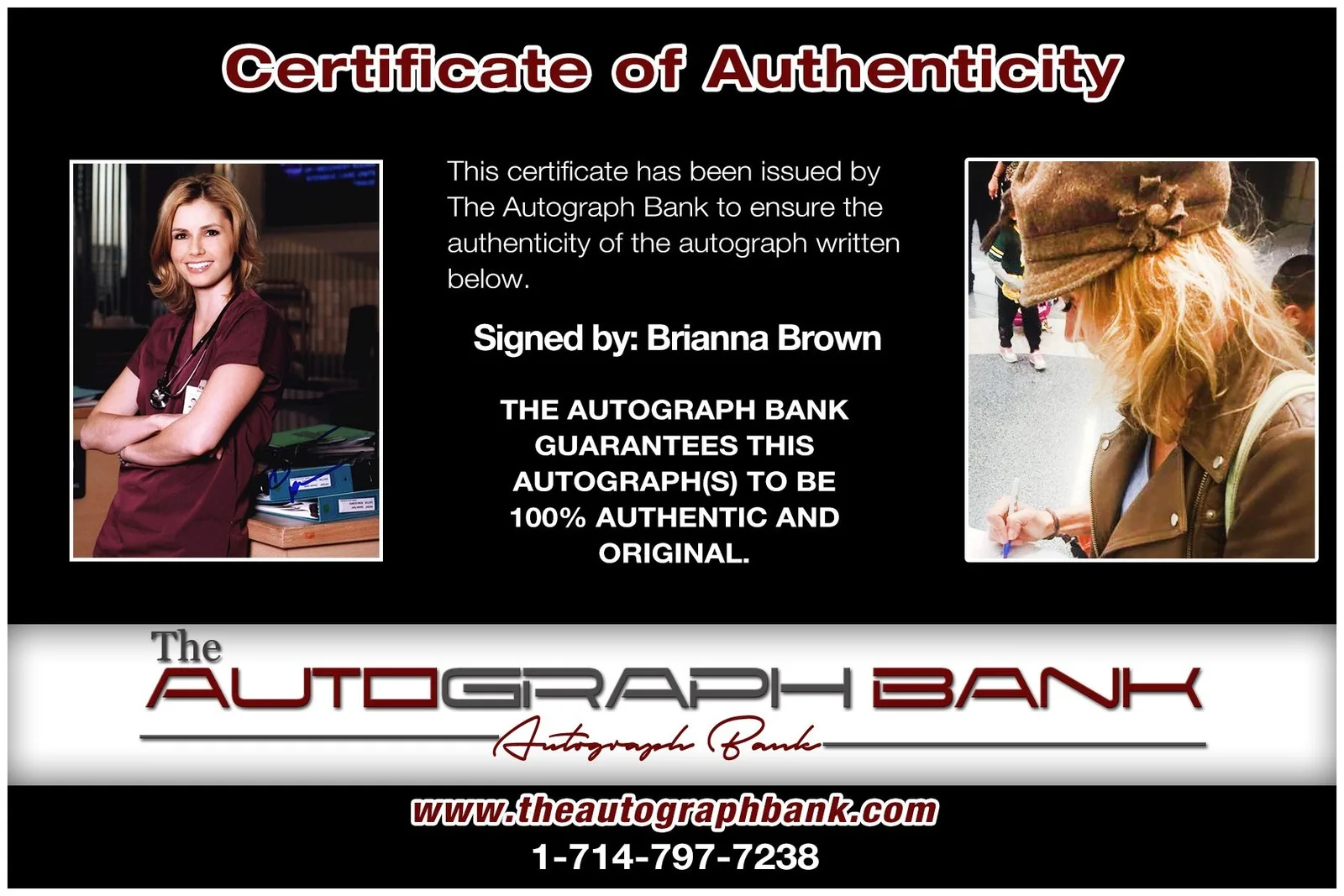 Brianna Brown — Brianna Brown authentic signed celebrity 8x10 photo W/Cert Autographed A9, изображение 2