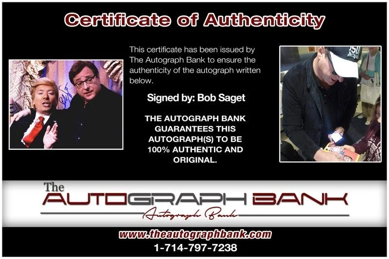 Bob Saget — Bob Saget authentic signed celebrity 8x10 photo W/Cert Autographed D23, image 2