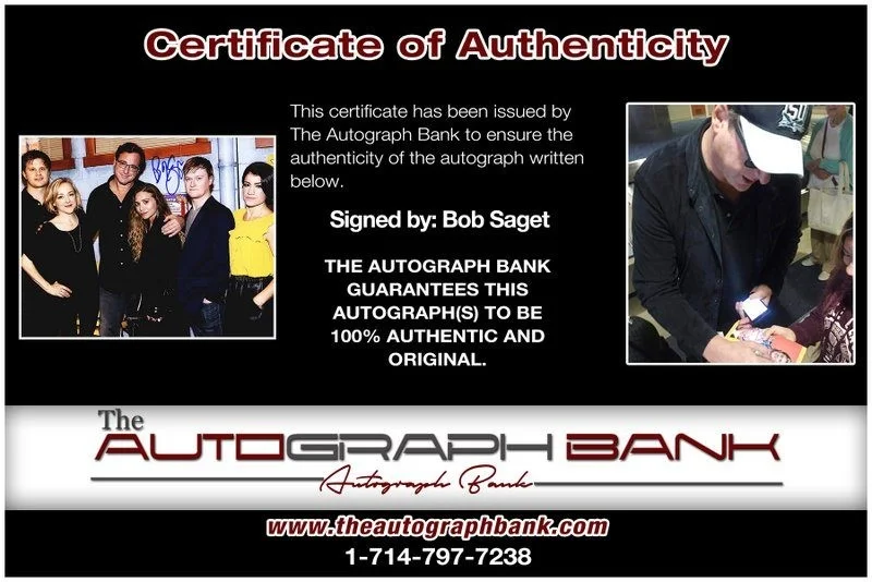 Bob Saget — Bob Saget authentic signed celebrity 8x10 photo W/Cert Autographed D26, изображение 2