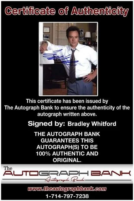 Bradley Whitford — Bradley Whitford authentic signed celebrity 8x10 photo W/Cert Autographed B0063, изображение 2