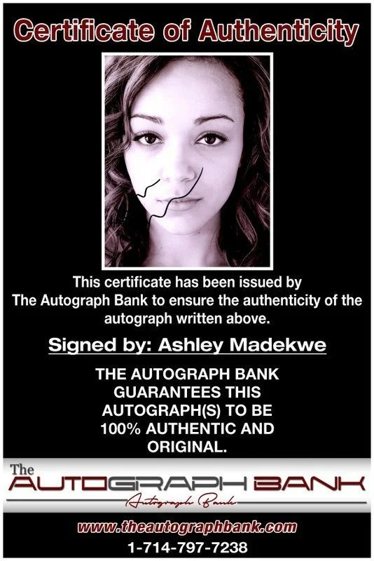 Ashley Madekwe — Ashley Madekwe authentic signed celebrity 8x10 photo W/Cert Autographed C2, image 2