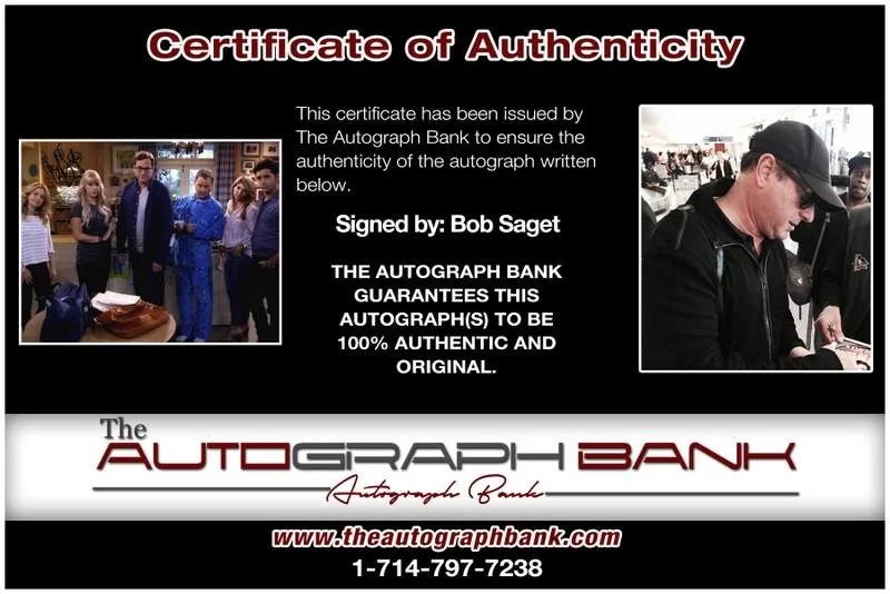 Bob Saget — Bob Saget authentic signed celebrity 8x10 photo W/Cert Autographed A0004, image 2