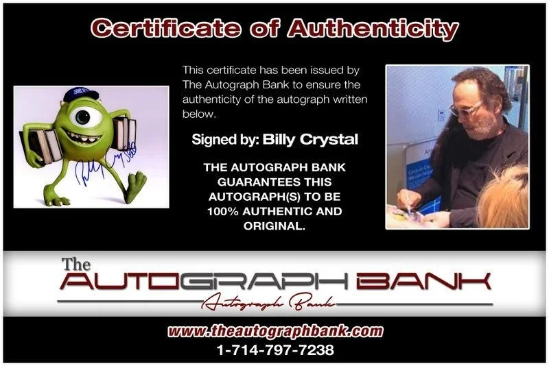 Billy Crystal — Billy Crystal authentic signed celebrity 8x10 photo W/Cert Autographed C2, изображение 2