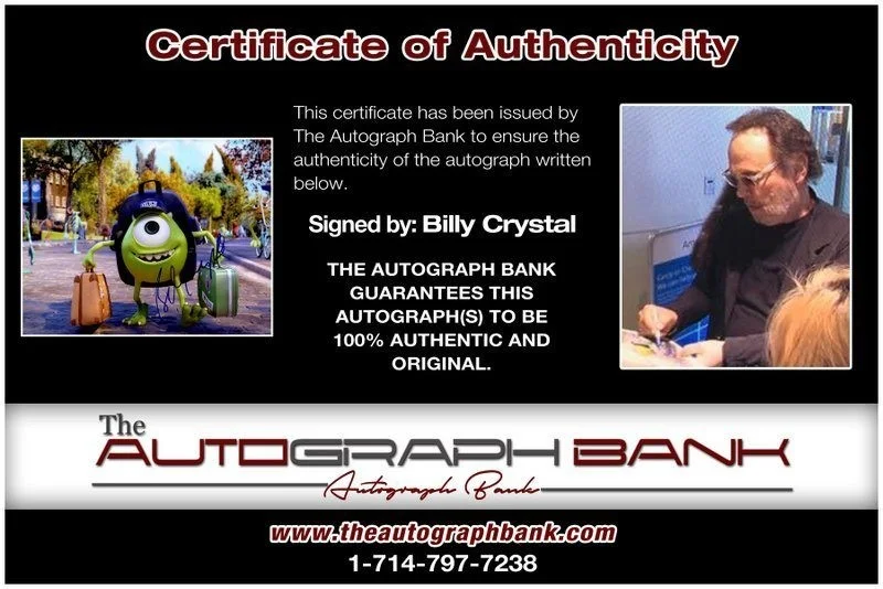 Billy Crystal — Billy Crystal authentic signed celebrity 8x10 photo W/Cert Autographed C1, изображение 2