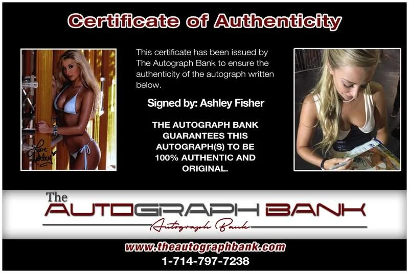 Ashley Fisher — Ashley Fisher authentic signed model 8x10 photo W/Cert Autographed A0012, изображение 2