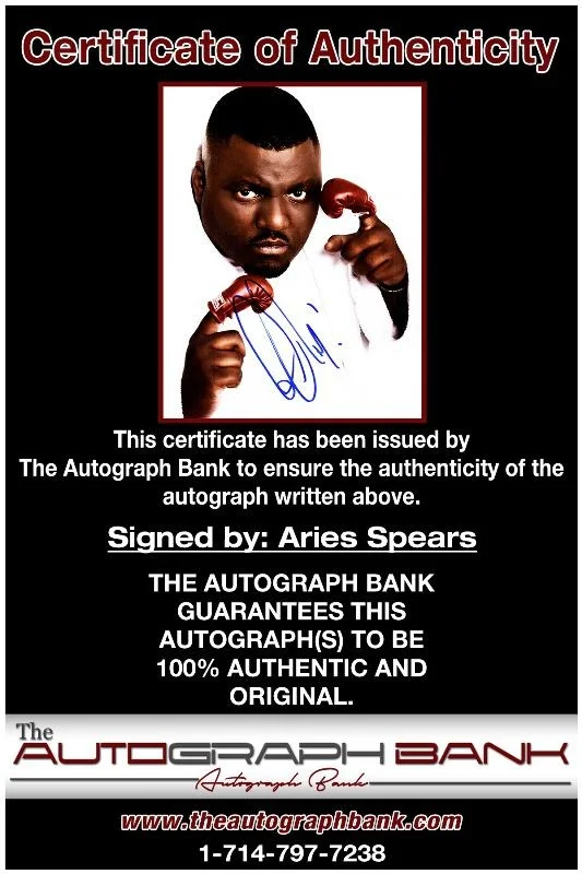 Aries Spears — Aries Spears authentic signed celebrity 8x10 photo W/Cert Autographed 41116e, изображение 2