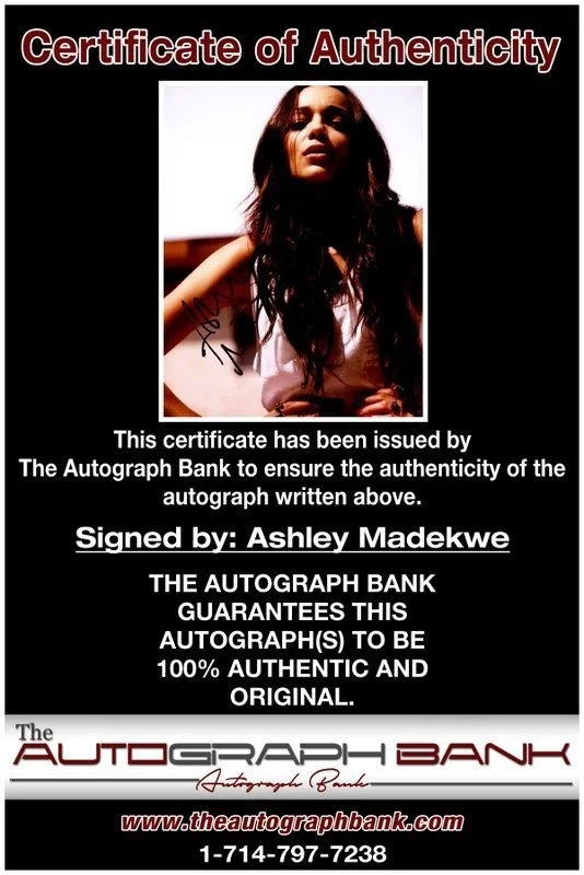 Ashley Madekwe — Ashley Madekwe authentic signed celebrity 8x10 photo W/Cert Autographed C1, image 2