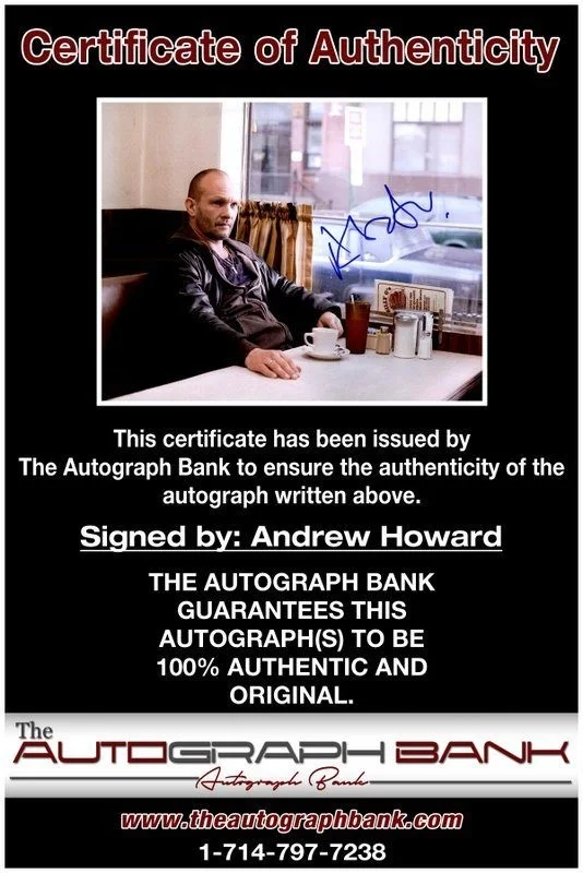 Andrew Howard — Andrew Howard authentic signed celebrity 8x10 photo W/Cert Autographed 51816f, изображение 2