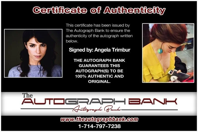 Angela Trimbur — Angela Trimbur authentic signed celebrity 8x10 photo W/Cert Autographed D8, изображение 2