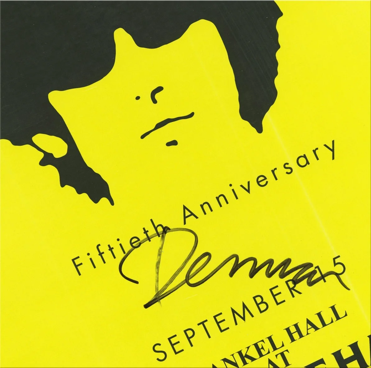 Donovan autographed gig poster, image 2