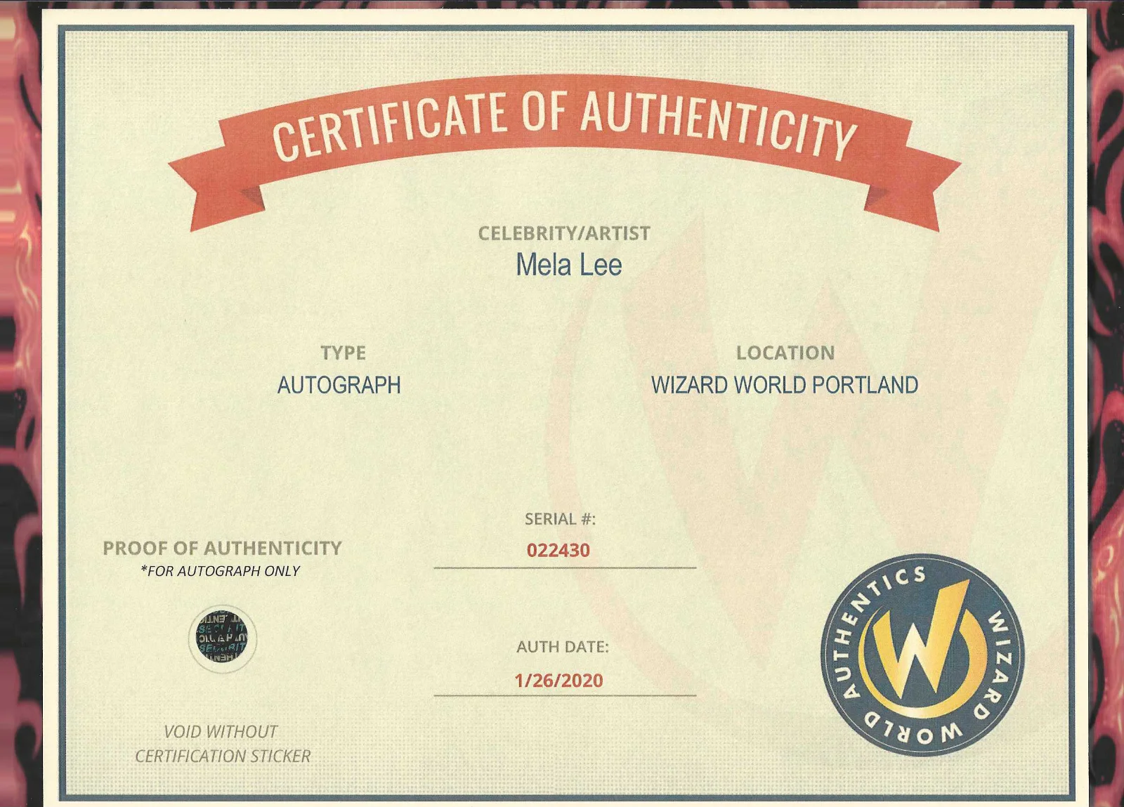 Mela Lee — Mela Lee Signed 8x10 Photo Voice Actor Animation Anime Film Video Games (WW COA), изображение 3