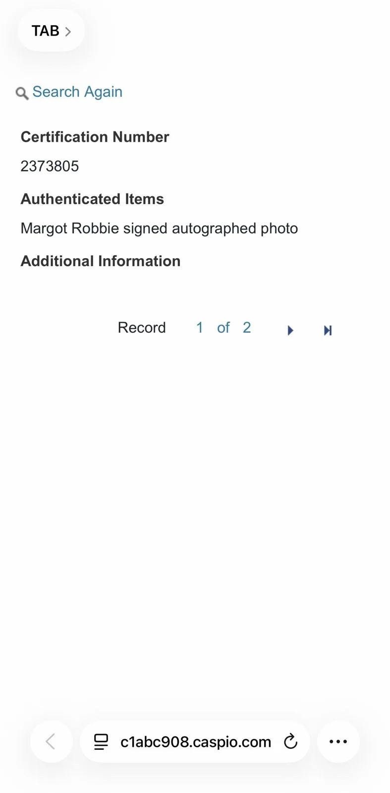 Margot Robbie — Margot Robbie Signed 8x10 Photo Barbie Movie Famous Hollywood Memorabilia AD COA, изображение 4