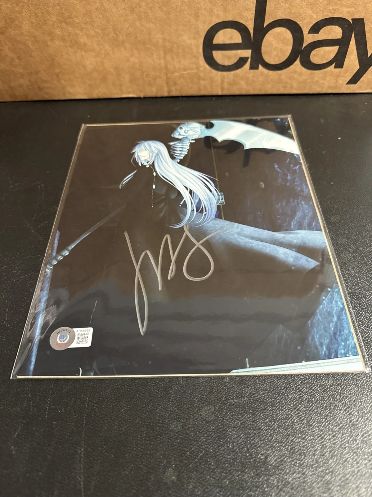 John Swasey — John Swasey Autographed Black Butler Undertaker 8x10 Photo Beckett COA ANIME, изображение 3