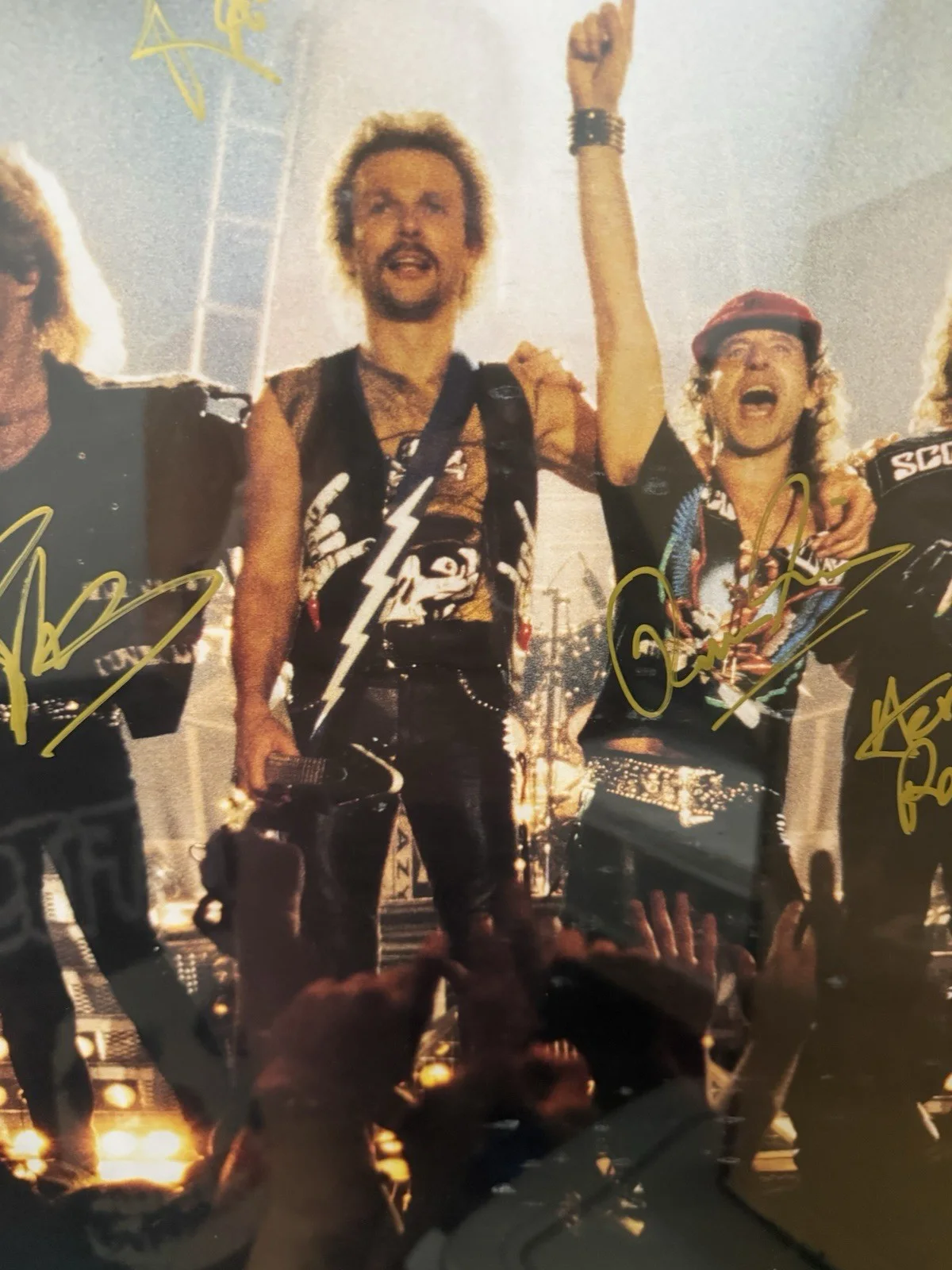 SCORPIONS Autographed Signed Poster, image 4