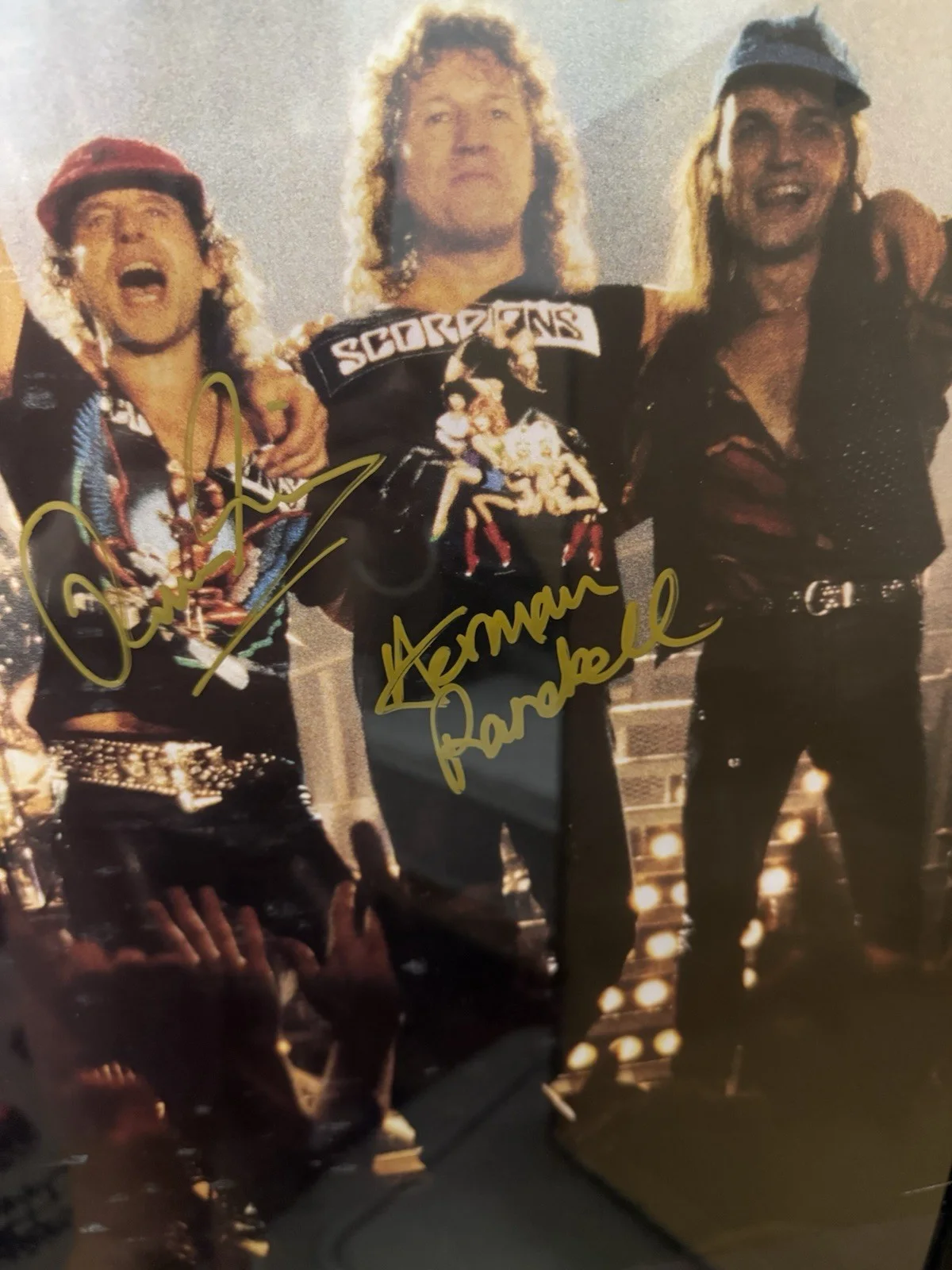 SCORPIONS Autographed Signed Poster, image 5