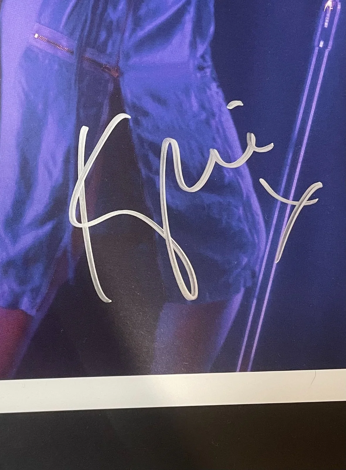 KYLIE MINOGUE SIGNED Framed DISCO ALBUM PHOTO/POSTER Autographed - PSA COA, image 3