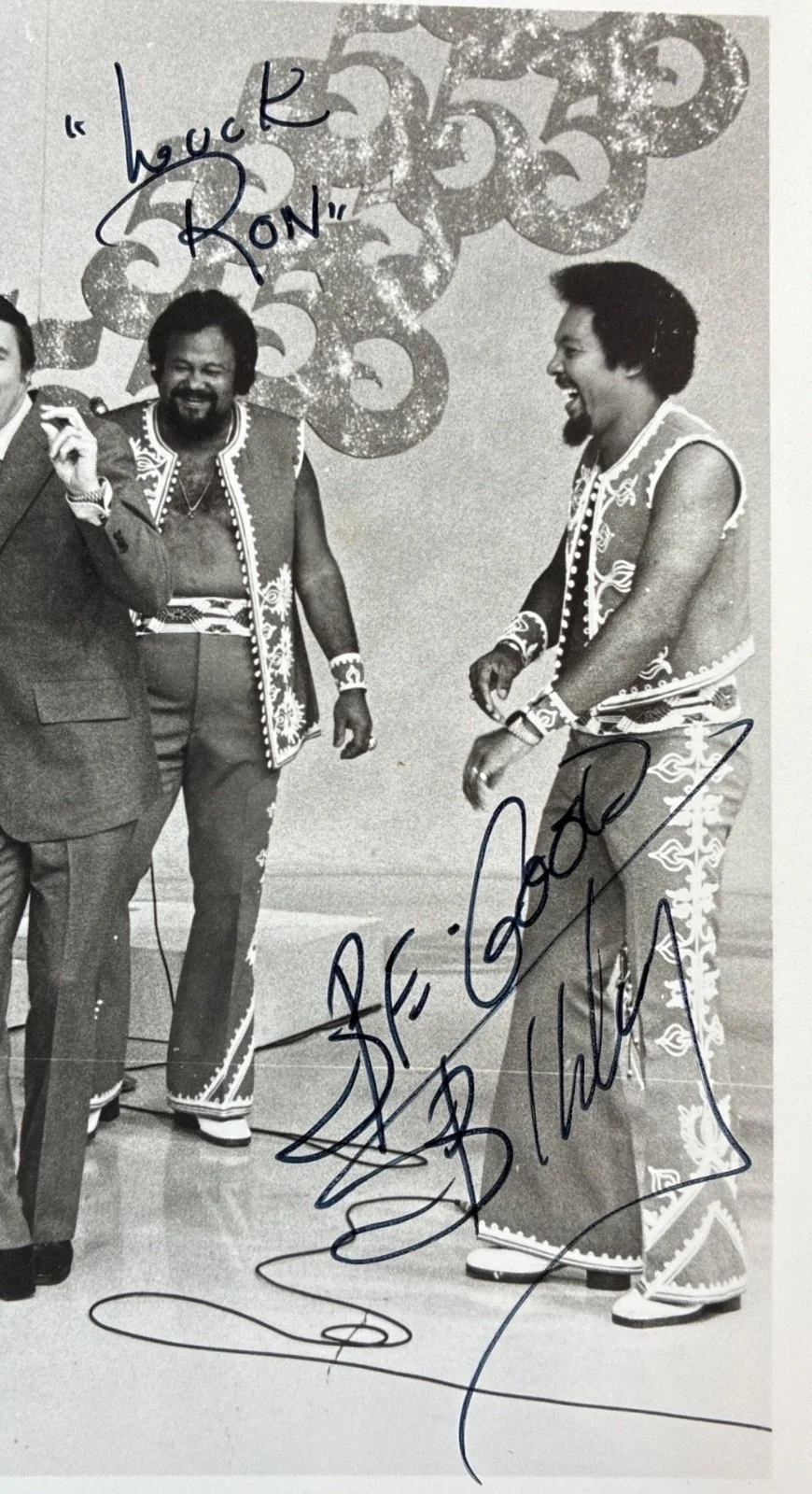 The 5th Dimension Signed 1975 Mike Douglas Show Promo Photo All 5 Autographs, изображение 4