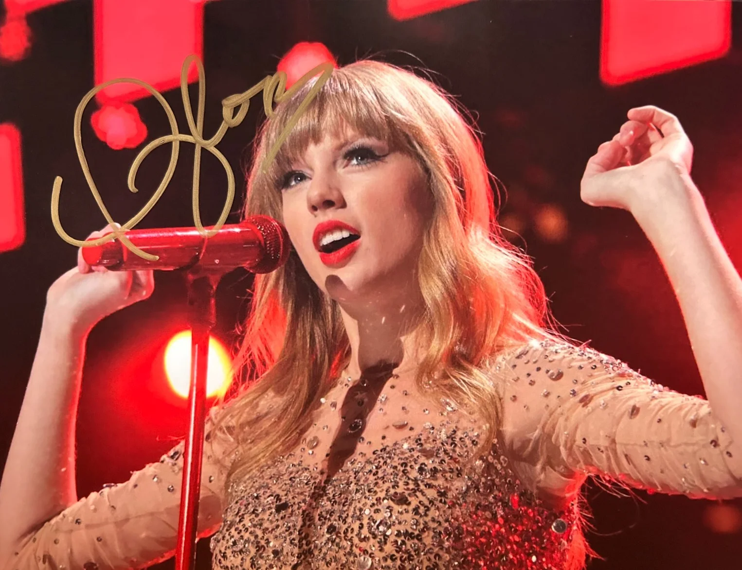 TAYLOR SWIFT Signed Genuine 8x10" Authentic Original Autograph Signature w/COA, изображение 3