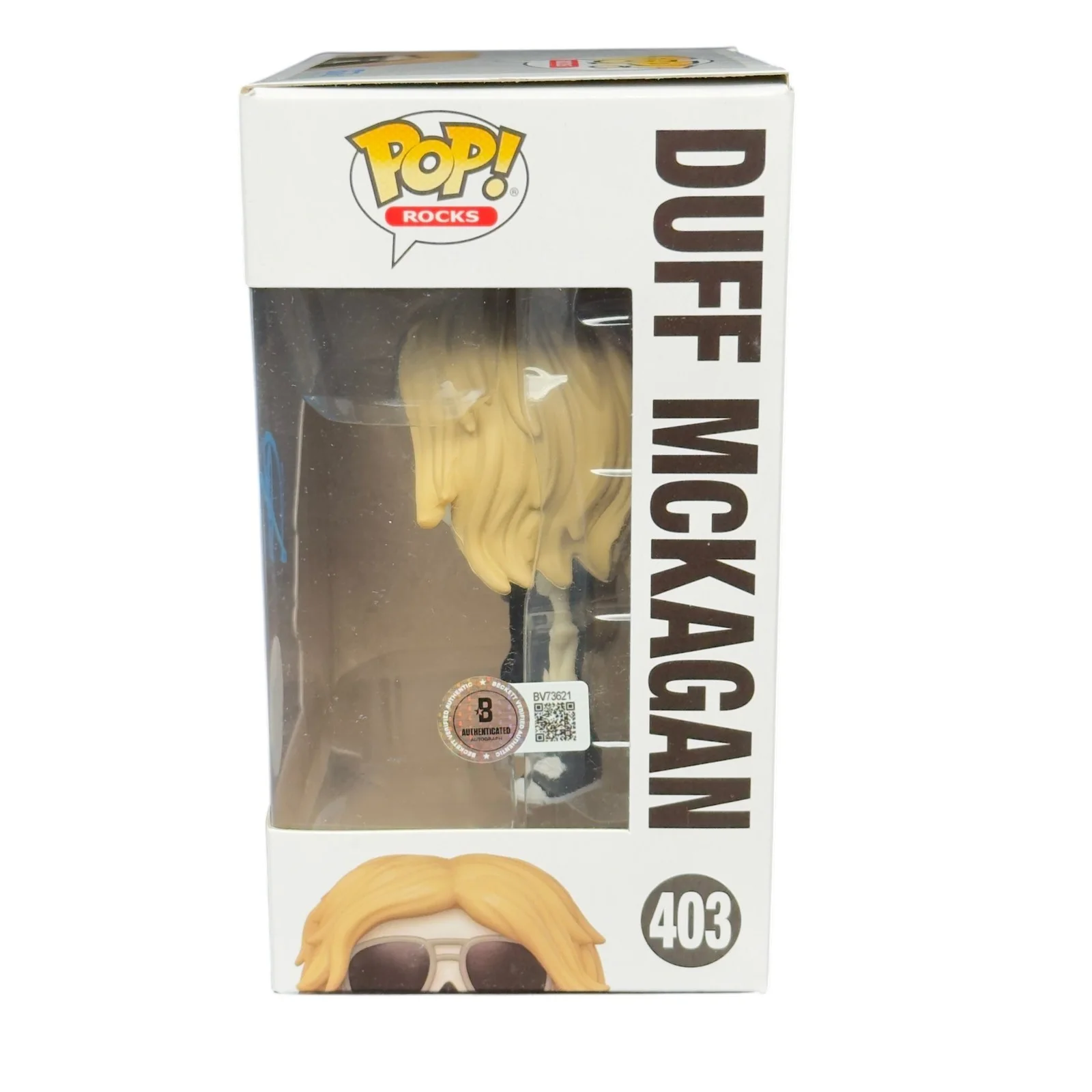 Duff McKagan Signed Guns N Roses Funko Pop 403 - Beckett Authentic Autograph!, изображение 2
