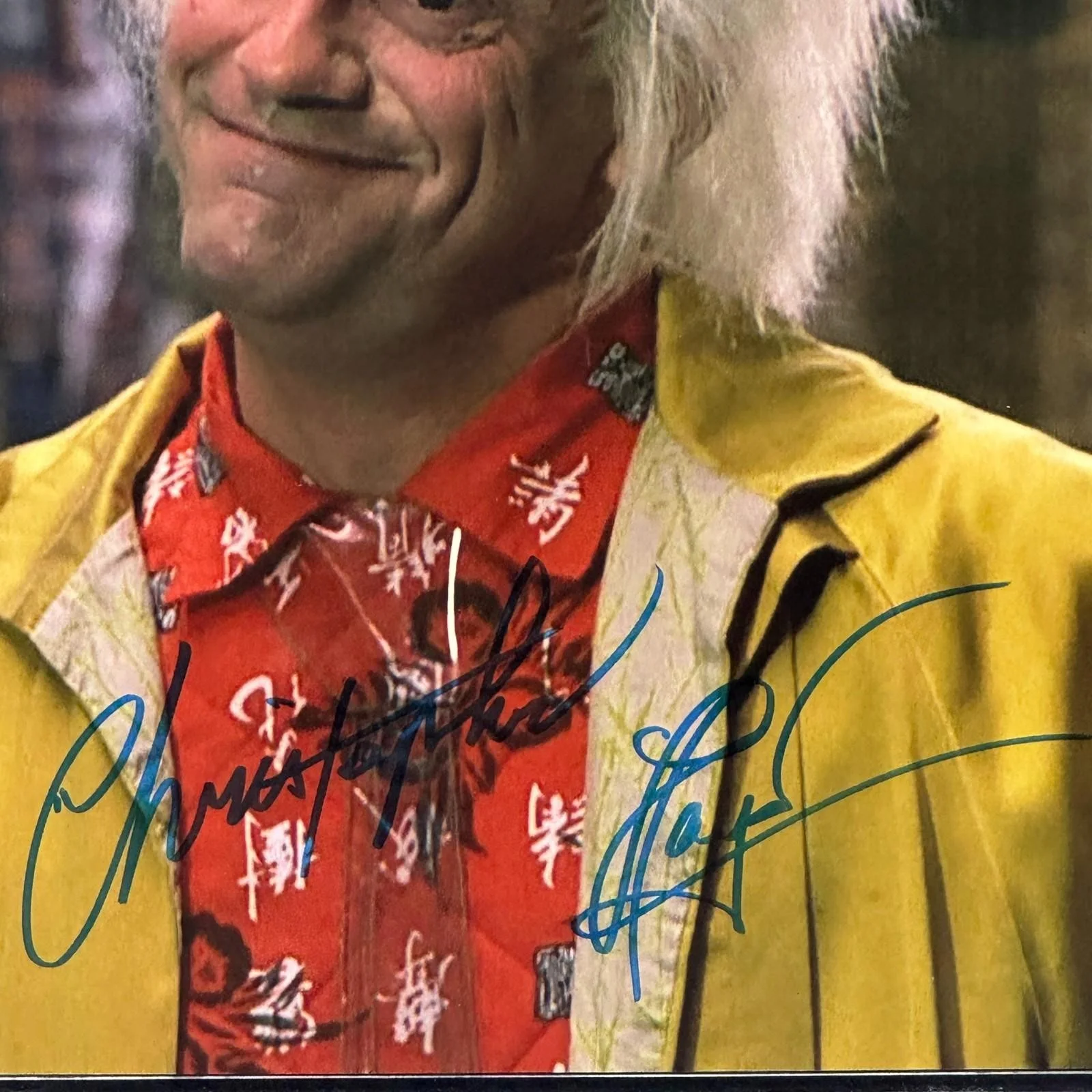 Christopher Lloyd — Christopher Lloyd Signed BTTF 11x14 Photo Doc Brown Beckett Authentic Autograph, image 2