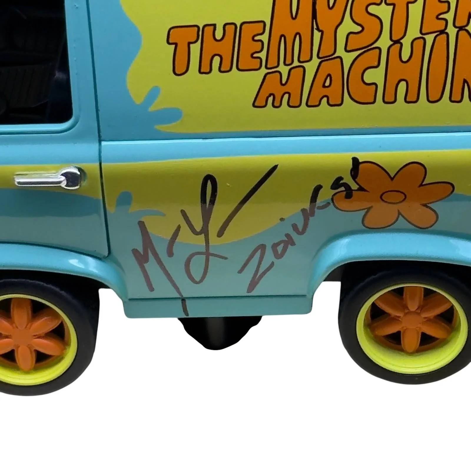 Matthew Lillard — Matthew Lillard Signed Scooby-Doo Shaggy Mystery Machine Van Autograph Beckett, изображение 2