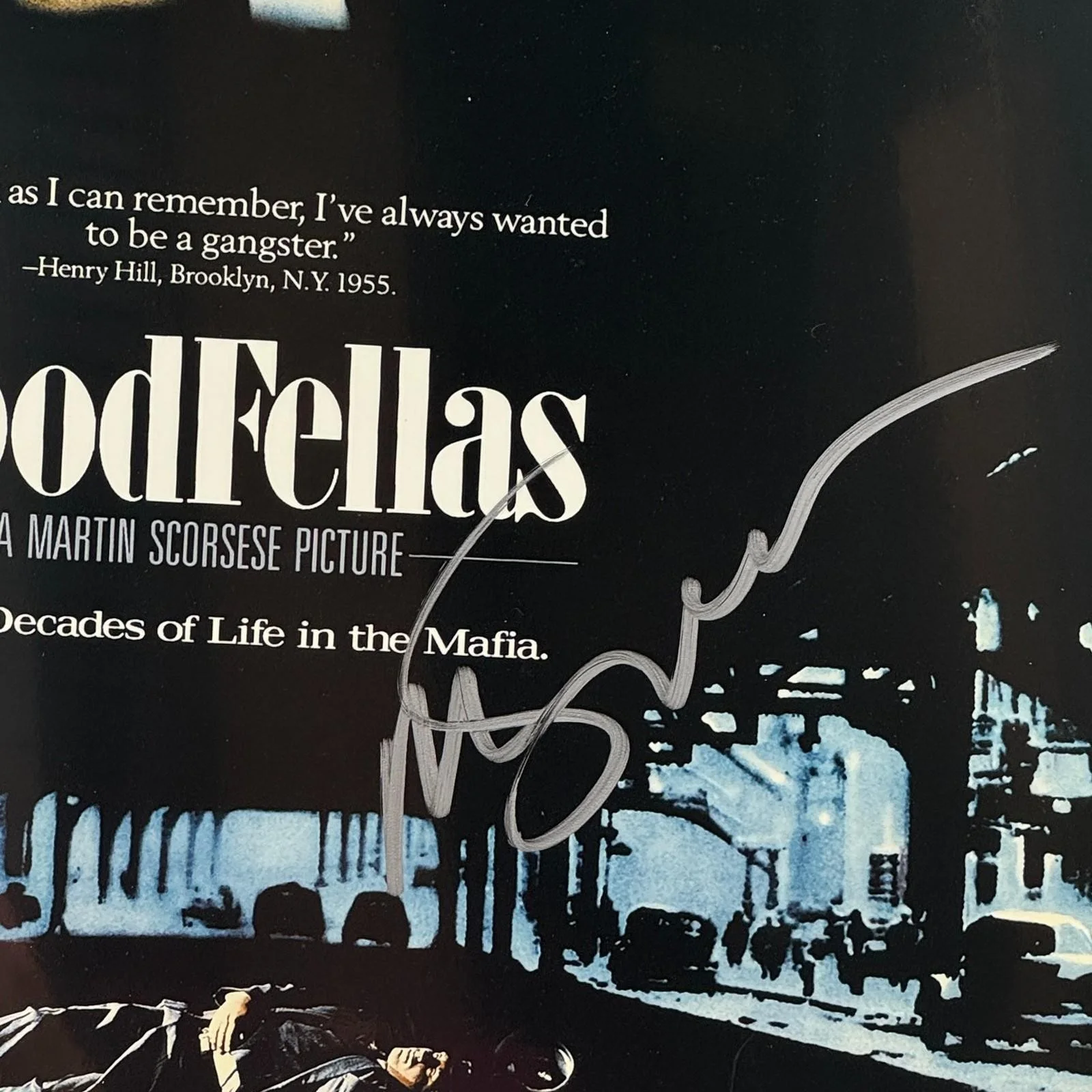 Martin Scorsese — Martin Scorsese Signed 12x18 Goodfellas Photo Autographed Beckett Authentic!, изображение 2