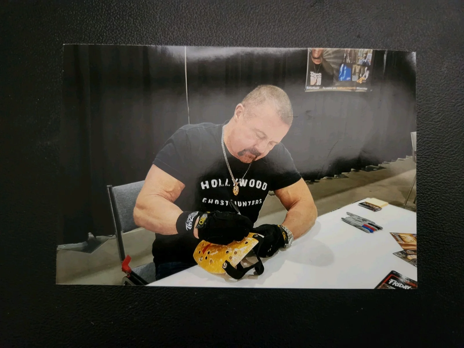 Jason Voorhees Kane Hodder Signed Mask, image 4