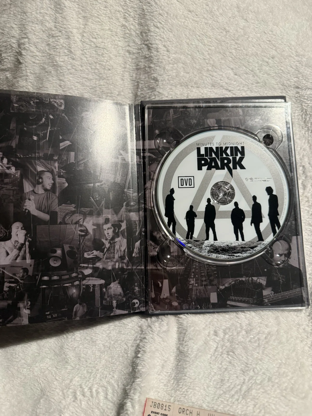 Linkin Park FULL BAND Signed CD/DVD+ JSA LOA + Chester Bennington Authentic Auto, image 4