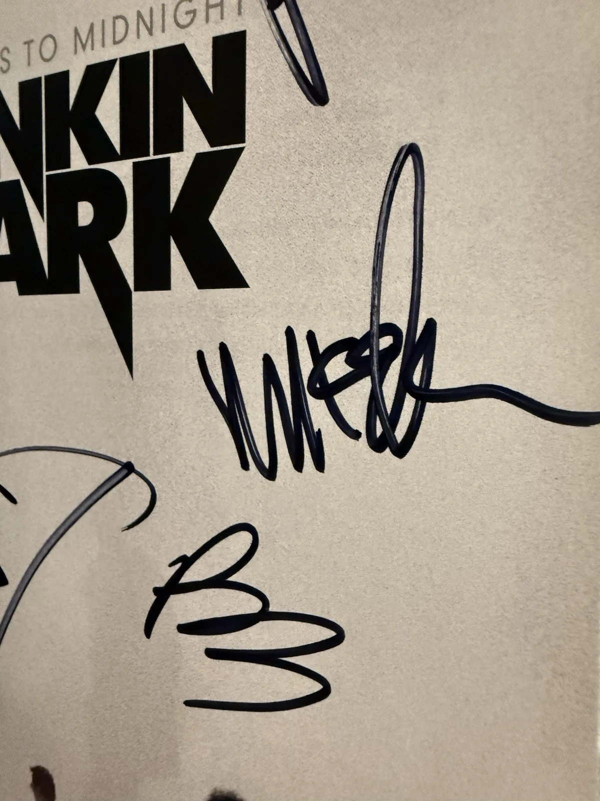 Linkin Park FULL BAND Signed CD/DVD+ JSA LOA + Chester Bennington Authentic Auto, image 5